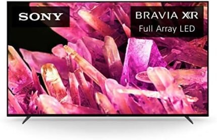 Sony 65 Inch 4K Ultra HD TV X90K Series: BRAVIA XR Full Array LED Smart Google TV with Dolby Vision HDR and Exclusive Features for The Playstation® 5 XR65X90K- 2022 Model,Black