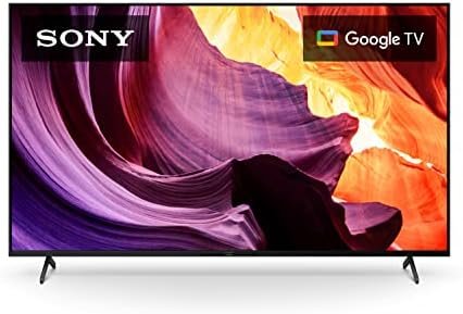 Sony 75 Inch 4K Ultra HD TV X80K Series: LED Smart Google TV with Dolby Vision HDR KD75X80K- Latest Model, Black