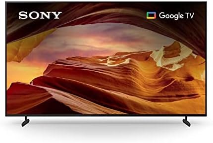 Sony 85 Inch 4K Ultra HD TV X77L Series: LED Smart Google TV KD85X77L- 2023 Model, Black