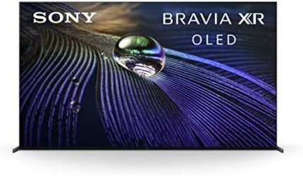 Sony A90J 83 Inch TV: BRAVIA XR OLED 4K Ultra HD Smart Google TV with Dolby Vision HDR and Alexa Compatibility XR83A90J- 2021 Model, Black