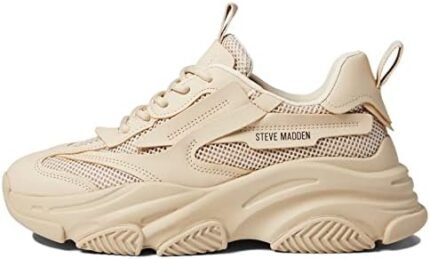 Steve Madden Womens Possession Chunky Workout Casual and Fashion Sneakers