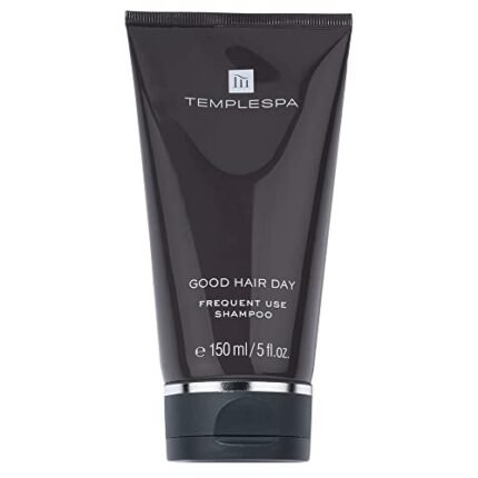 TEMPLESPA | GOOD HAIR DAY | Luxury Hair Shampoo for Smooth and Healthy Looking Hair Natural Ingredients, Free from Parabens, Phthalates and Sulphates, Cruelty-Free, Vegan 5.0 fl.oz.