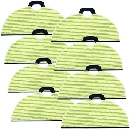 Tivcroxs 8 Pack RV2001WD Vacuum Mop Replacement Pads for Shark RV2001WD Shark RV2002WD AV2001WD RV2000WD Robot Vacuum,8 Pack Microfiber Mop Pads