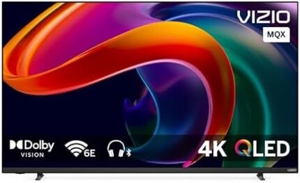 VIZIO 50-inch MQX-Series 4K 120Hz QLED HDR10+ Smart TV with Dolby Vision, Active Full Array, 240Hz @ 1080p PC Gaming, WiFi 6E, Apple AirPlay, Chromecast Built-in, M50QXM-K01, 2023 Model