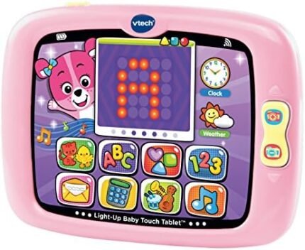 VTech Light-Up Baby Touch Tablet, Pink