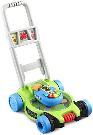 VTech Pop and Spin Mower Toy (Frustration Free Packaging), Green Small