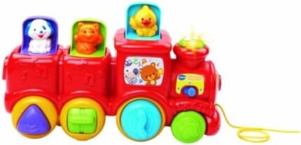 VTech Roll & Surprise Animal Train , Red, 6-36 months