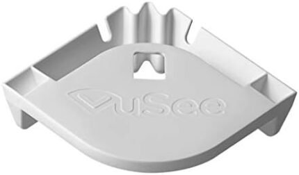 VuSee Corner | Universal Baby Monitor Shelf | Compatible with Most Baby Monitors | Safe Cord Management | Easy Installation