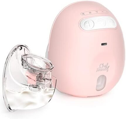 Wearable Breast Pump, Hands Free Breast Pump wIith 2 Modes & 5 Levels, Portable Electric Breast Pump with Massage and Pumping