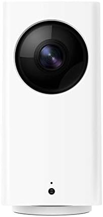 Wyze Cam Pan 1080p Pan/Tilt/Zoom Wi-Fi Indoor Smart Home Camera with Night Vision, 2-Way Audio, Works with Alexa & the Google Assistant, White - WYZECP1 (Renewed)