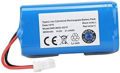 Zopsc 14.8V 2800Mah High Capacity Replacement Lithium-ion Battery for Ecovacs N79S Robot Vacuum Cleaner, No Memory Effect