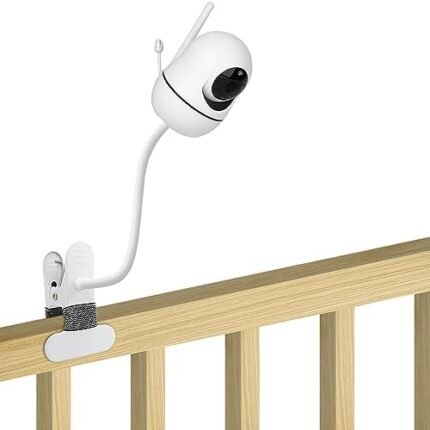 15.7 inches Baby Monitor Mount Compatible with HelloBaby HB6550/HB65/HB6550 pro/HB66/HB248,ANMEATE SM935E Baby Monitor Camera,Flexible Clip Clamp Mount Long Gooseneck Arm