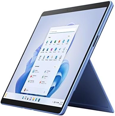 Microsoft Surface Pro 9 (2022), 13" 2-in-1 Tablet & Laptop, Thin & Lightweight, Intel 12th Gen i5 Fast Processor for Multi-Tasking, 8GB RAM, 256GB Storage with Windows 11, Sapphire Microsoft Copilot