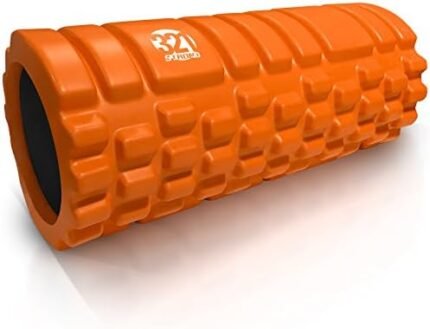 321 STRONG Foam Roller - Medium Density Deep Tissue Massager for Muscle Massage and Myofascial Trigger Point Release, with 4K eBook