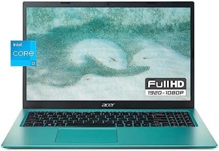 Acer Aspire 3 Slim Essential Laptop, 15.6'' Full HD Display, 20GB RAM, 1TB SSD Storage, Intel Core i3 Processor, Rj-45 Ethernet, HD Webcam, HDMI, Long Battery Life, Windows 11, Teal, w/GM Accessory