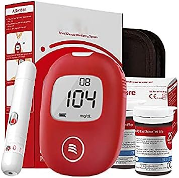 Admiring Blood Glucose Meter, The Large Screen Displays Clearer Readings (Color : Blood Glucose Set)