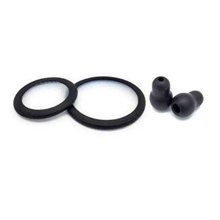 Adult + Pediatric Diaphragm Replacement - Fits Classic III (3) and Cardiology IV Stethoscopes + 2 Extra Ear Pieces, Compatible with Littmann and Other Stethoscopes