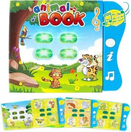 Animal Sounds Book: One Year Old Toys, Books for Toddlers, Books for 2 Year Olds | See and Say Learning | Kids Books 1-3 | Essential Learning Toys for 1+ Year Old