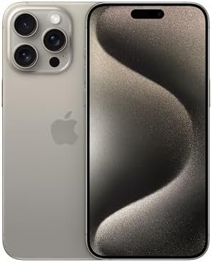 Apple iPhone 15 Pro Max (256 GB) - Natural Titanium | [Locked] | Boost Infinite plan required starting at $60/mo. | Unlimited Wireless | No trade-in needed to start | Get the latest iPhone every year