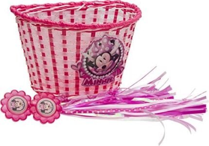 BELL Disney Minnie Mouse Bike Basket & Streamer Combo by Bell