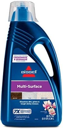 BISSELL MultiSurface Floor Cleaning Formula for Crosswave and Spinwave (80 oz), 1789G