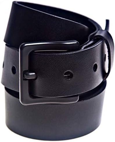 Beep Free 1 3/8” Italian Leather Belt | Airport Friendly | Metal Free