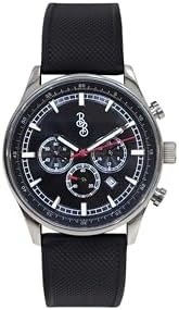 Black Sport Chronograph 41mm Mens Chronograph, Mens Watch, Black Watch, Black Chronograph