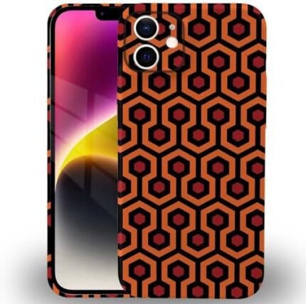 CARLOCA Compatible with iPhone 12 Case,The Shining Carpet Pattern iPhone 12 Cases Soft Silicone Full Body 3D Case Non-Slip Back for iPhone 12