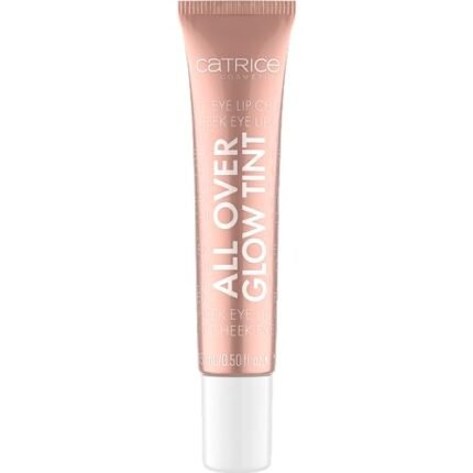 Catrice | All Over Glow Tint | Multi-Use Liquid Highlighter | Eyes, Cheeks, Lips & Body | With Vitamin C, Niacinamide, Squalene, and Panthenol | Long-lasting & Lightweight | Vegan & Cruelty Free  (020 | Keep Blushing)