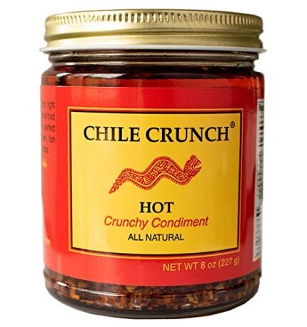 Chile Crunch - A Crunchy All Natural Spicy Condiment (Hot) - 1 Jar