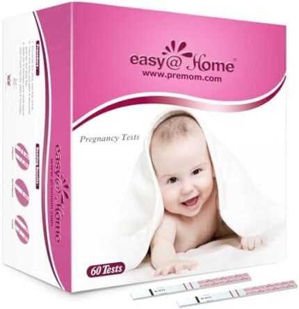 Easy@Home 60 Pregnancy Tests, FSA Eligible, 60 Tests