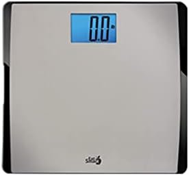 Eat Smart Precision 550 Pound Extra-High Capacity Digital Bathroom Scale with Extra-Wide Platform , Stainless