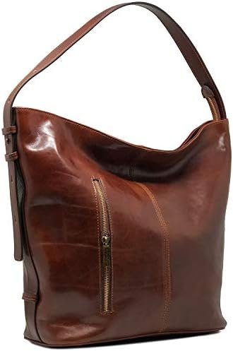 Floto Sardinia Leather Tote Bag Convertible Crossbody Women's Bag