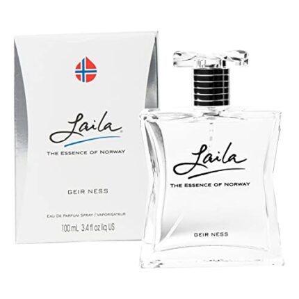 Geir Ness Laila Eau de Parfum Spray - Long Lasting Fresh, Airy and Clean Fragrance for Women