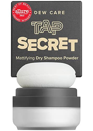 I DEW CARE Dry Shampoo Powder - Tap Secret | With Black Ginseng, Non-aerosol, Benzene-free, Mattifying Root Boost, No White Cast, Travel Size Dry Shampoo for Woman, Sweet Valentine's Day Gift