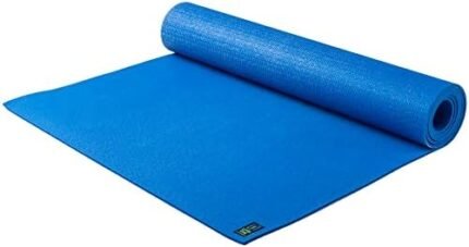 JadeYoga Level One Yoga Mat - Secure Grip, Comfortable & Durable Exercise Mat for Beginners - Portable Padded Mat - Fitness Mat for Yoga, Pilates, Stretching, Home Workout and More