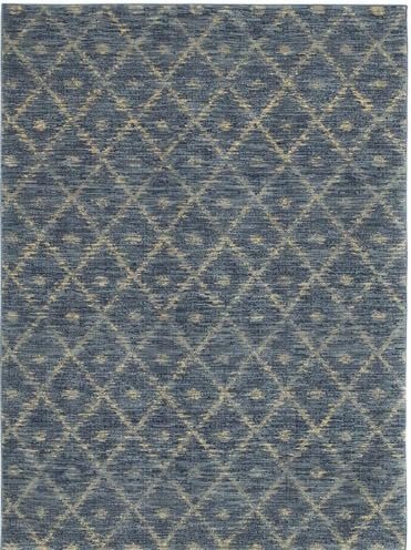 Karastan Woven Impressions Diamond Ikat Indigo Rug Rug Size: Runner 2'6" x 12'