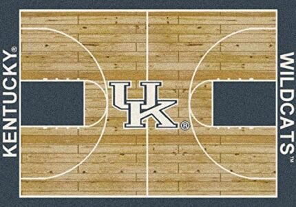 Kentucky Wildcats 7 8" x 10 9" Home Court Area Rug