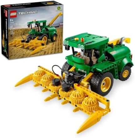 LEGO Technic John Deere 9700 Forage Harvester Tractor Toy, Buildable Farm Toy for Imaginative Play, Kids Truck Gift for Boys and Girls Ages 9 and Up who Love Farming Vehicles, 42168