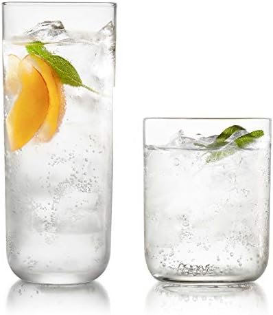 Libbey Lisbon 16-Piece Tumbler and Rocks Glass Set