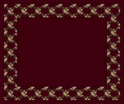 Milliken Design Center Area Rug, 10806 Cranberry II