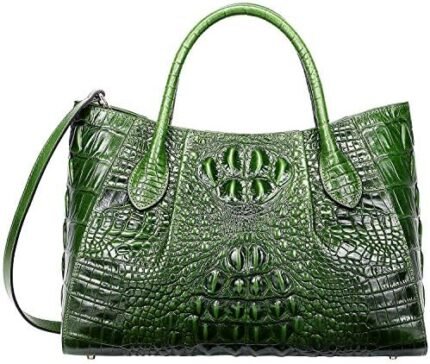 PIJUSHI Women Handbags Crocodile Purse Designer Top Handle Satchel Handbags For Women