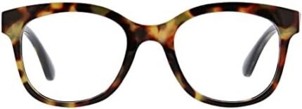 Peepers by PeeperSpecs Women's Grandview Square Blue Light Blocking Reading Glasses