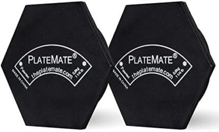 PlateMate Microload Pair 1 1/4 lb. Magnetic Hex Weights (2.5 lb. Set)