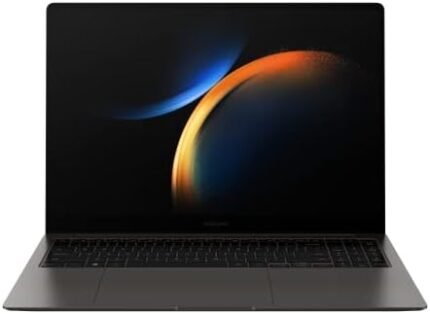 SAMSUNG 14” Galaxy Book3 Pro Laptop PC Computer, 13th Gen Intel Core i7-1360P Processor / 16GB / 512GB, 3K AMOLED Screen, 120hz, Fingerprint Reader, FHD Webcam, 2023 Model, NP940XFG-KC2US, Graphite