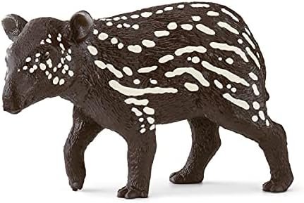 Schleich Wild Life, Realistic Baby Animal Toys for Kids Ages 3 and Above, Bgaby Tapir Toy Figurine