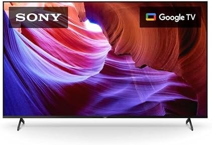 Sony 75 Inch 4K Ultra HD TV X85K Series: LED Smart Google TV with Dolby Vision HDR and Native 120HZ Refresh Rate KD75X85K- Latest Model,Black