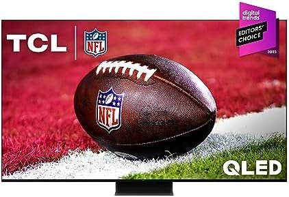 TCL 75-Inch QM8 QLED 4K Smart Mini LED TV with Google (75QM850G, 2023 Model) Dolby Vision, Atmos, HDR Ultra, Game Accelerator up to 240Hz, Voice Remote, Works Alexa, Streaming Television