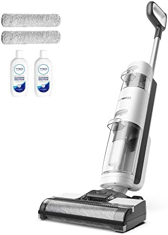 Tineco iFLOOR 3 Breeze Complete Wet Dry Vacuum Cordless Floor Cleaner and Mop One-Step Cleaning for Hard Floors