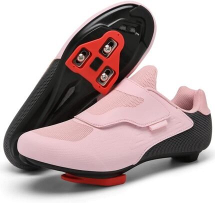 Unisex Cycling Shoes Compatible with Peloton Shoes Indoor Road Bike Riding Shoes for Men and Women Pre-Installed with Delta Cleats Clip Outdoor Pedal